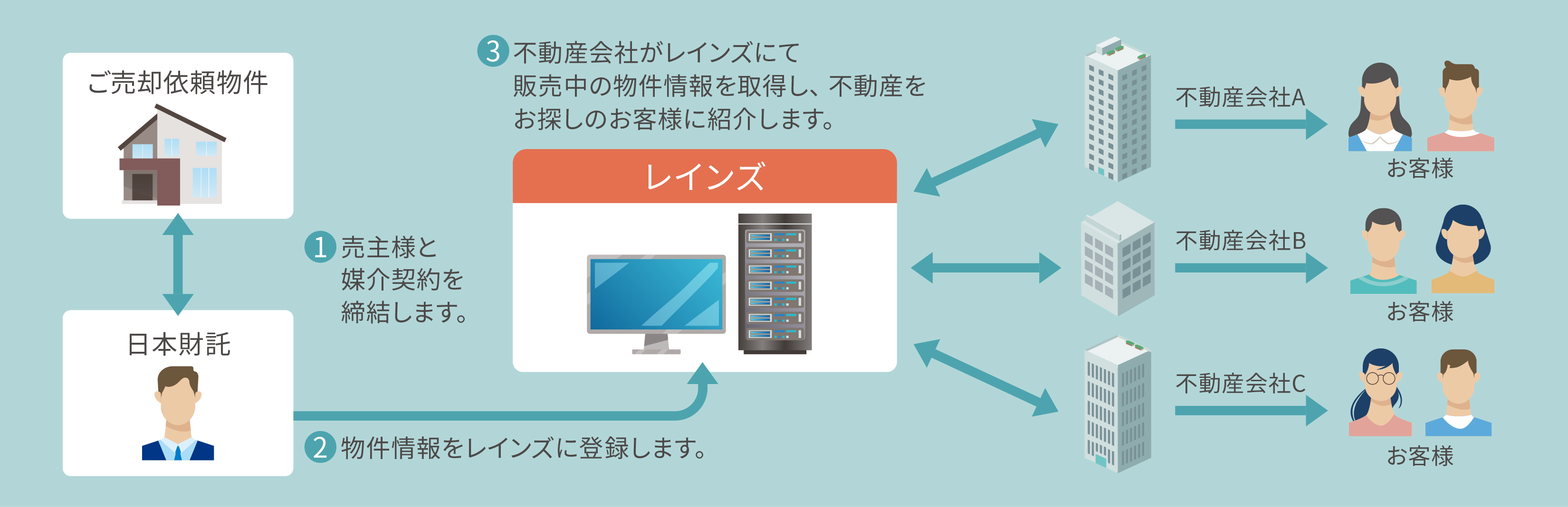 レインズの仕組み