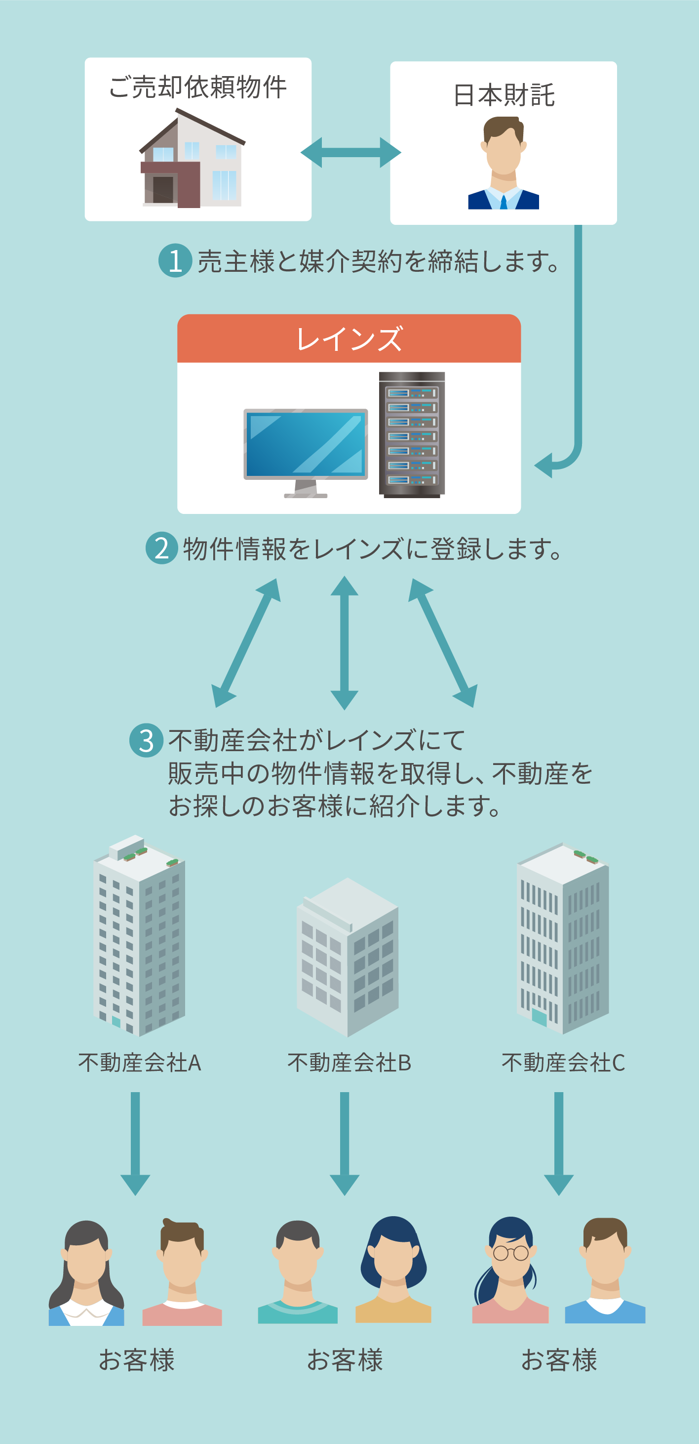 レインズの仕組み